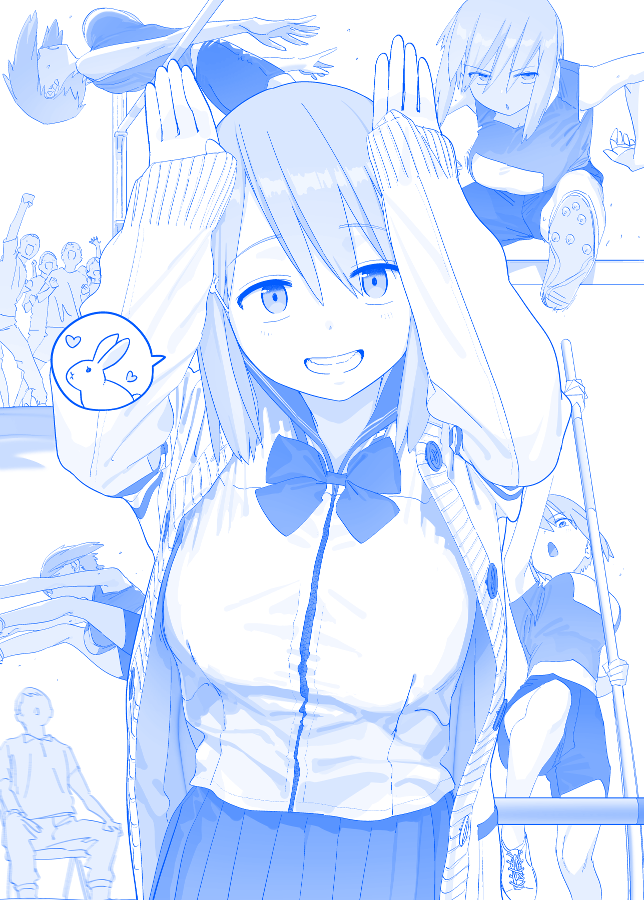 月曜日のたわわ「陸上部のうさぎちゃん」